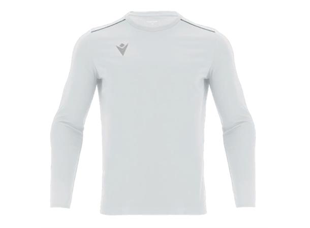 Rigel Hero Shirt LS WHT S Teknisk treningsdrakt  lang arm- Unisex 
