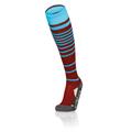 Target Socks CRD/COL M Stripete høye fotballsokker - Unisex