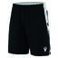 Tempel Match Day Short BLK/WHT XXS Teknisk kampshorts - Unisex