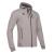 Zither Full Zip Hoody GRY XXL Hettejakke i myk bomullsmiks 