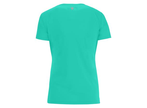 Irma Shirt Dame TRQ/BLK XS Teknisk løpe t-skjorte til dame 