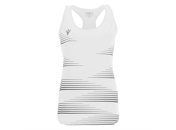 Dolly Singlet WHT/BLK XS Løpesinglet for dame 