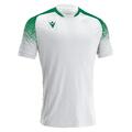 Alioth Shirt WHT/GRN XXS Teknisk spillerdrakt i ECO-tekstil
