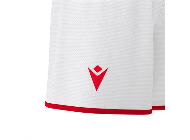 F500 Basket Shorts W RED/WHT M Vendbar teknisk basketshorts til dame 