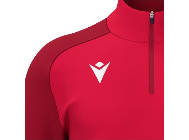 Isen Training 1/4 Zip Top RED 3XS Teknisk treningsgenser - Unisex 