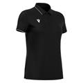 Melody polo BLK/WHT XXL Poloskjorte - Dame